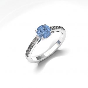 Fine Solitaire Engagement Ring