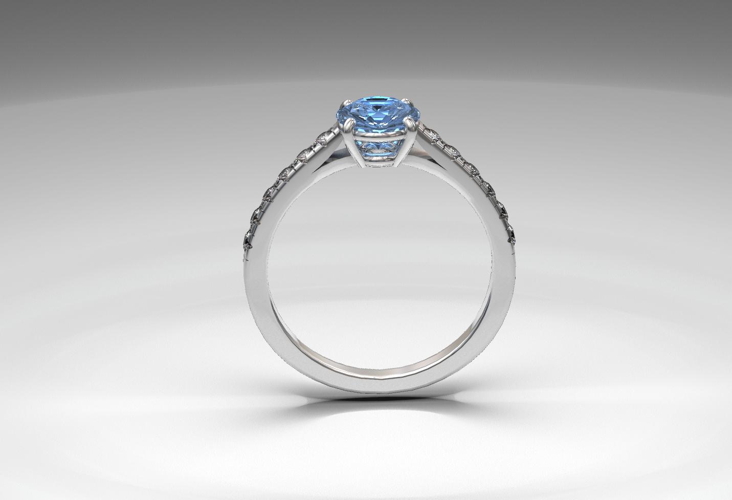 35#53_1C Aquamarine Engagement Ring