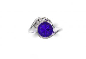 Tanzanite Engagement Ring