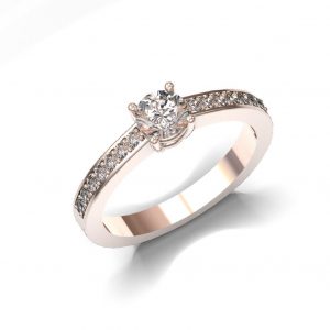 Classic Diamond Engagement Ring