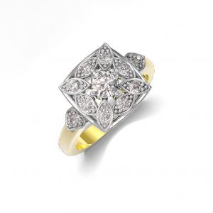 Vintage Diamond Engagement Ring