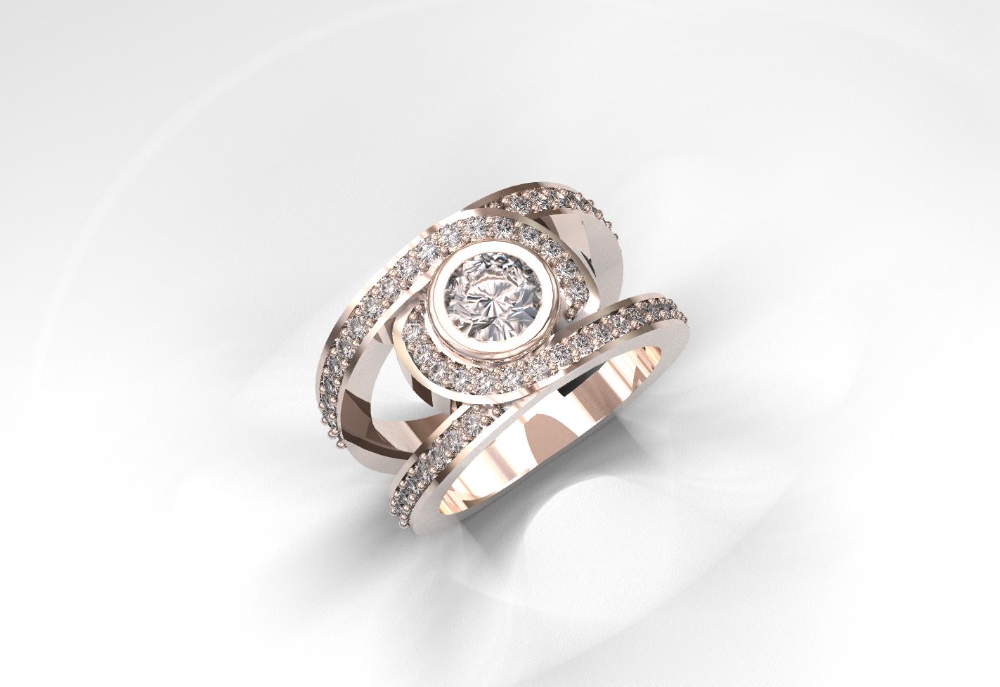 43#19_A Diamond Engagement Ring
