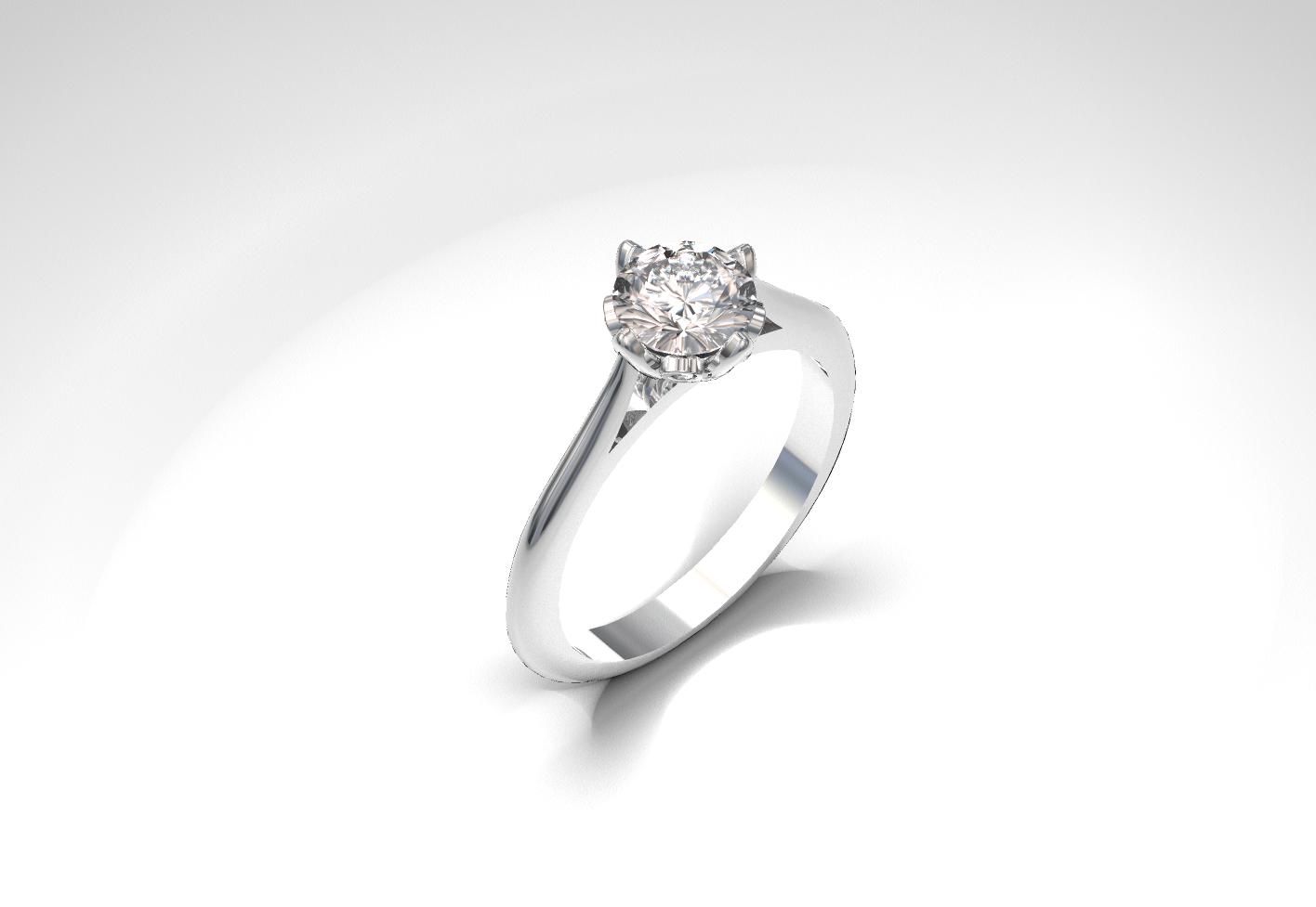 48#99_A Diamond Engagement Ring