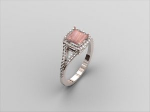 Morganite Engagement Ring